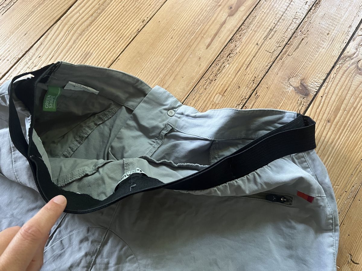 Vaude Pantaloni: Vaude Shorts grau, Grösse L  – Usato da Wohlenschwil venduto da SmokyAnnie 5