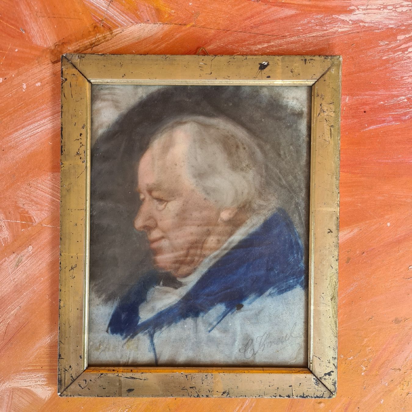 Dipinti: ALTES PASTELL, Signiert  – Usato da Pazzallo venduto da Salvapazzo