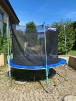 Trampolin Hudora mit Sicherheitsnetz