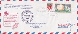 Sonderflug Paris - Hamburg 1963 (Int. Astronaut. Federation)