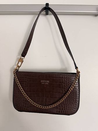 Braune Guess Schultertasche