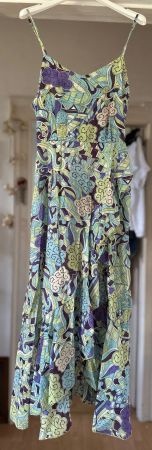 ROBE AVEC VISCOSE, COTON ET SOIE! M SOLDES DE FIN DE SAISON