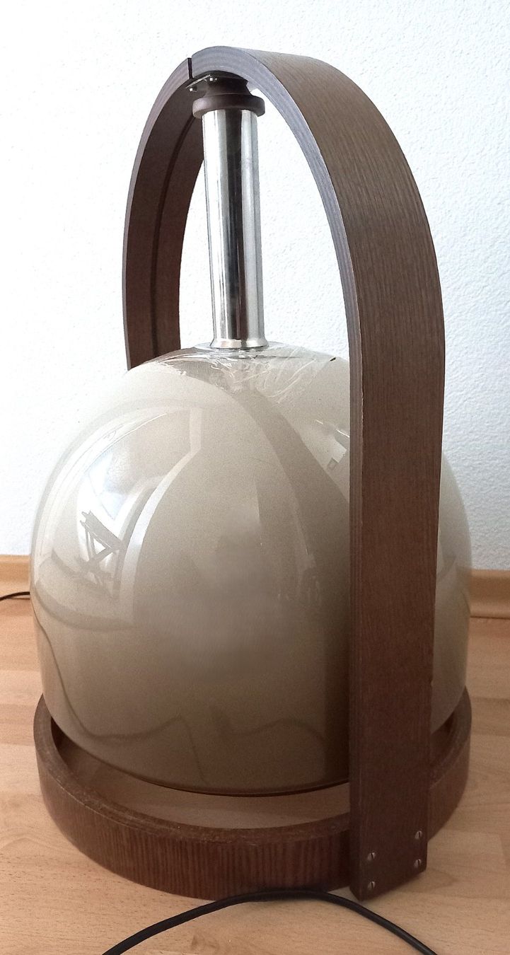 Temde Leuchten Lampen: Temde grosse Tischlampe/Stehlampe, kaputter Lampenschirm – Gebraucht aus Bévilard von Orscha 9