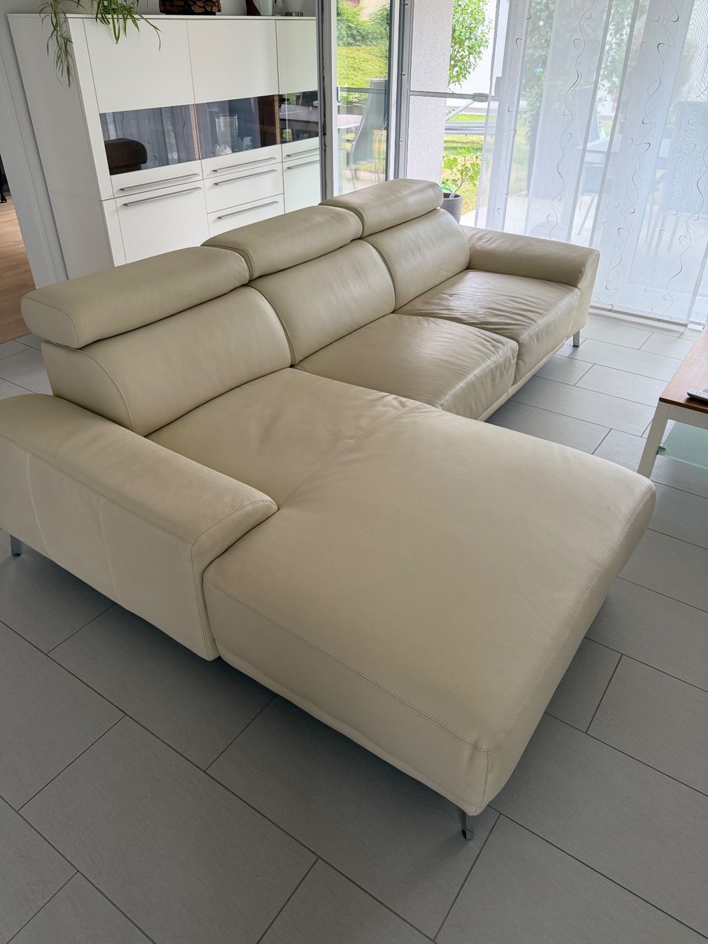 Divani: Ecksofa Leder hellbeige, guter Zustand – Usato da Winkel venduto da Jane1981