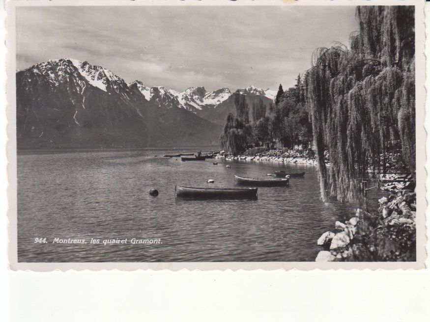 Cartoline postali: Montreux 1946 – Usato da Bürglen TG venduto da StampGraf