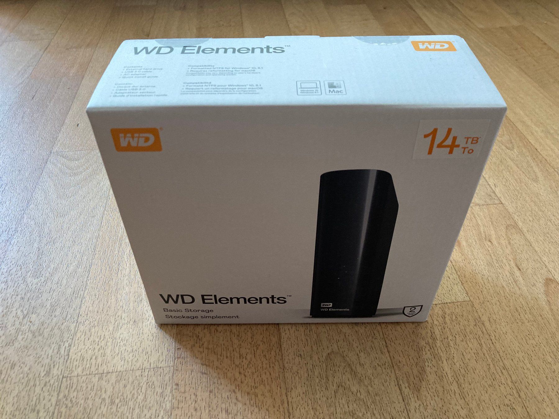 Western Digital Dischi rigidi: WD Elements 14TB Externe Festplatte – Usato da Steinhausen venduto da partelcius