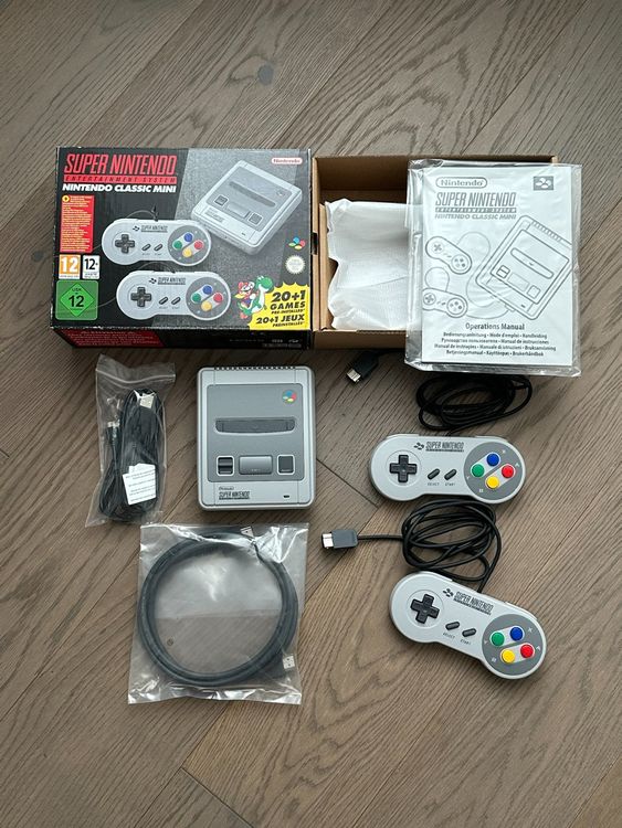Super Nintendo Classic Mini mit OVP (Gebraucht) in Immensee für CHF 85 ...