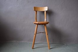 Chaise haute ou tabouret  d'atelier ou d'architecte