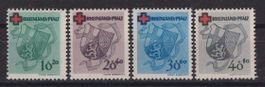 Rheinland-Pfalz: Rotes Kreuz ** geprüft - Kat. 85.--