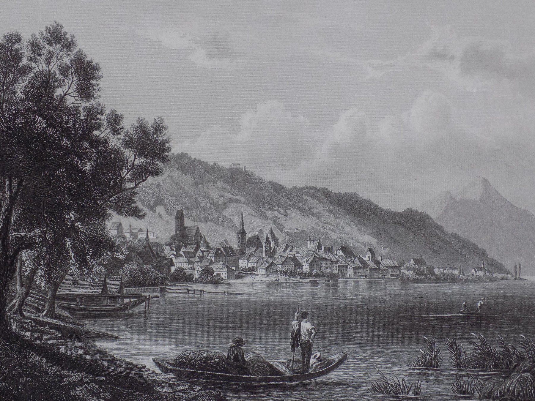 Incisioni: Zug mit der Rigi – Usato da Risch venduto da Rischli15 1