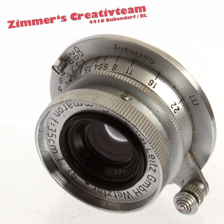 Leitz Sumaron 3.5cm 3.5, L eica M39 1