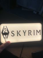Lampe lightbox led Skyrim