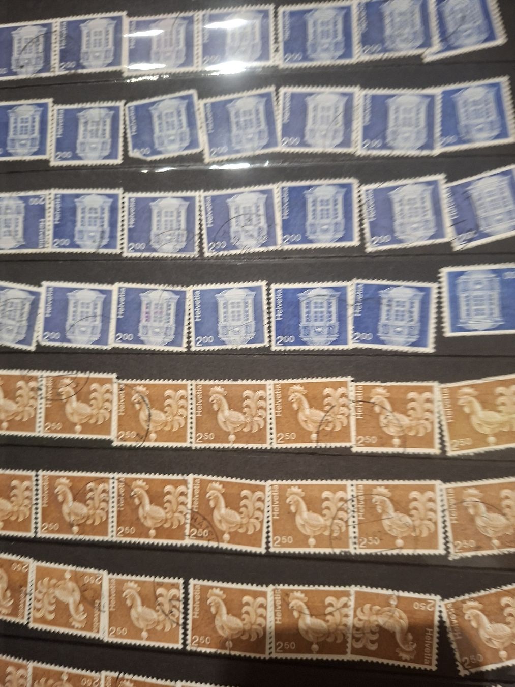 Tous les timbres: Turmhahn / Bürgerhaus Dubletten  – D'occasion à Balgach par SIMEON27 5