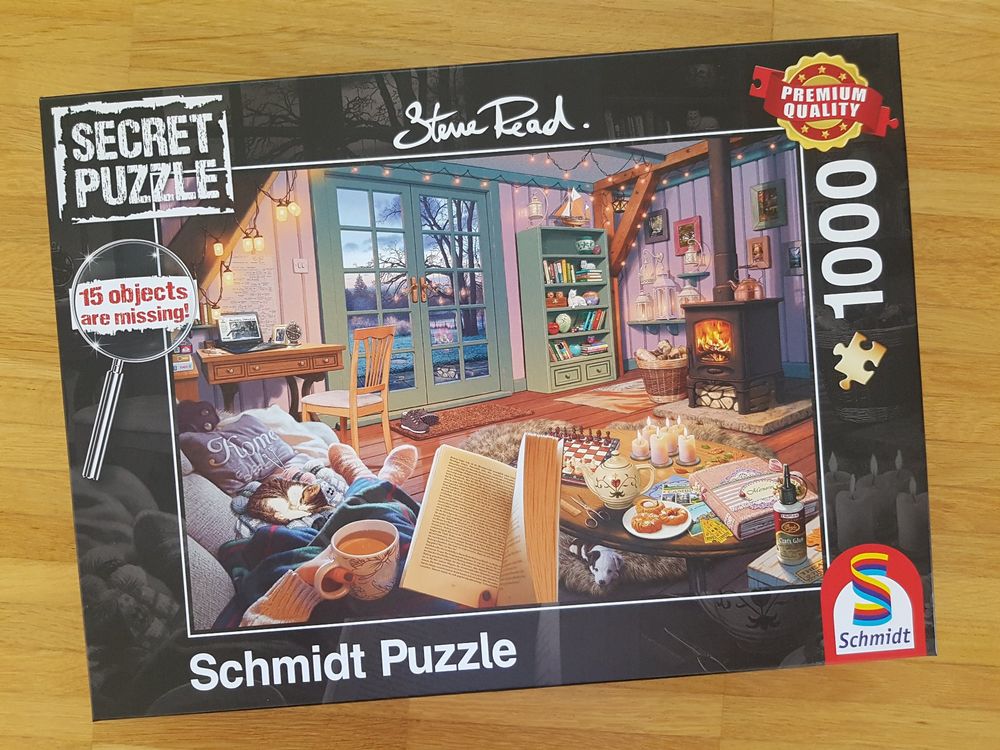 Schmidt Secret Puzzle 1000 - Im Ferienhaus | Kaufen auf Ricardo