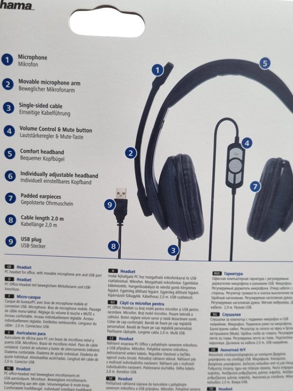 Hama Cuffie: HAMA PC-Office-Headset – Nuovo (secondo la descrizione) da Wangen b. Olten venduto da Restwert_Wangen 7