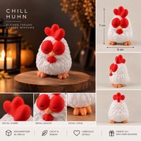 Chill Huhn – 3D-Figur