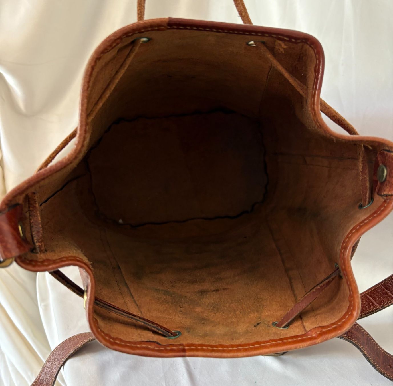 Taschen für Damen: Ledertasche braun vintage – Gebraucht aus Zürich von Drahtzug 2