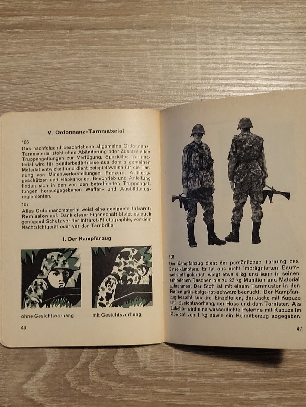 Livres: Reglement "Das Tarnen" – D'occasion à Massongex par Jalon71 3
