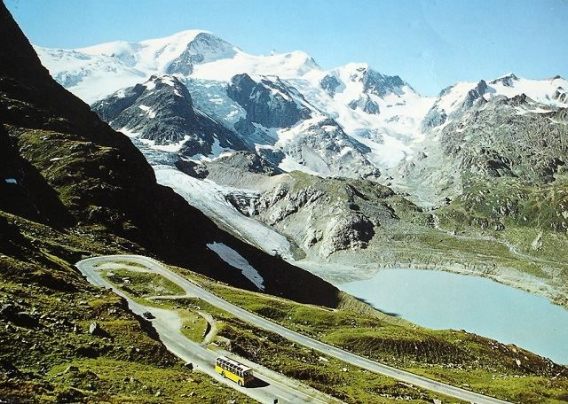 Cartoline postali: SUSTENSTRASSE Gletscherrank - Postauto – Nuovo (secondo la descrizione) da Jona venduto da philajona