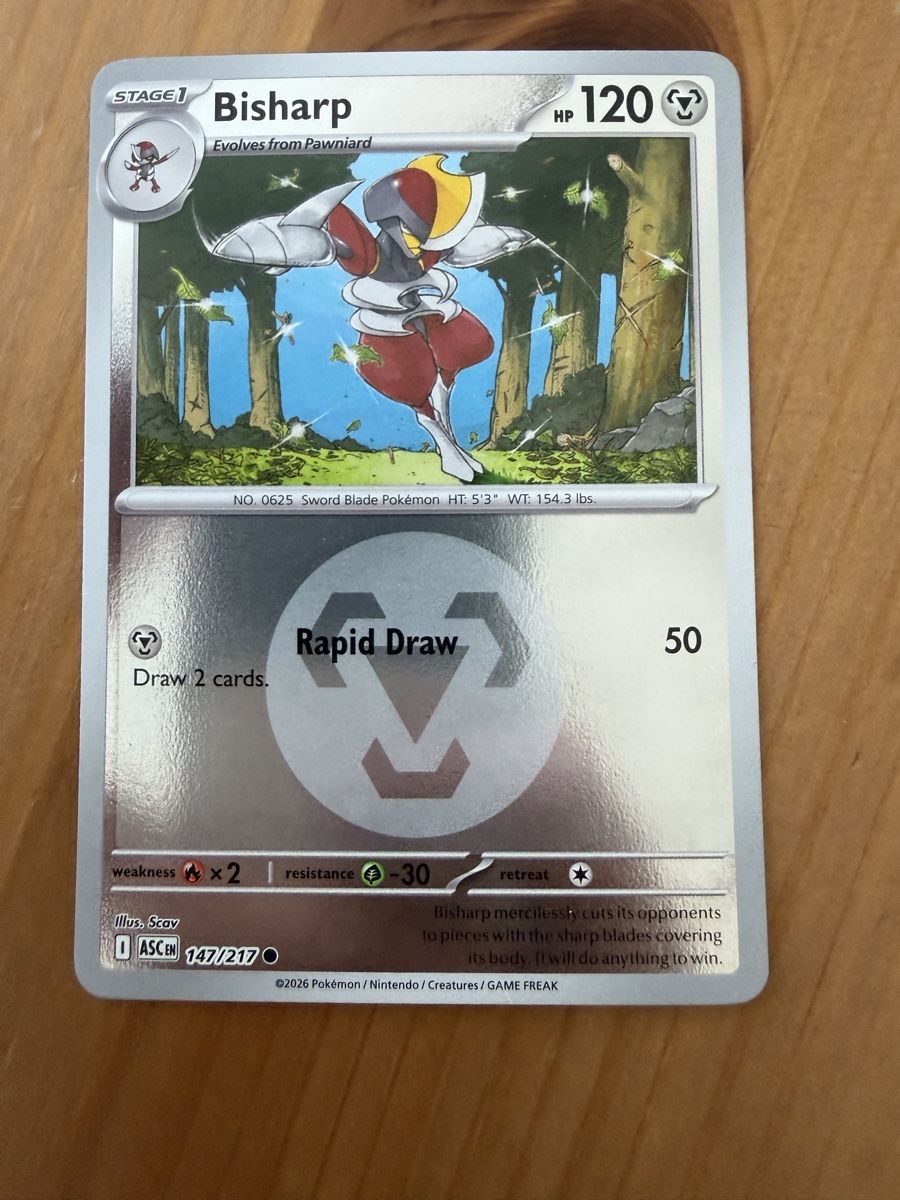 Pokémon Carte collezionabili: Bisharp (ASC147) – Nuovo (secondo la descrizione) da Vevey venduto da Matx