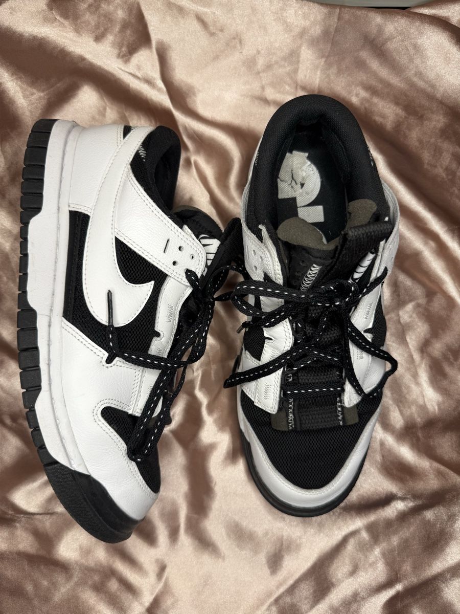 Nike Herrenschuhe: Nike Dunk Low Turnschuhe schwarz/weiss  – Gebraucht aus Winterthur von Deskom