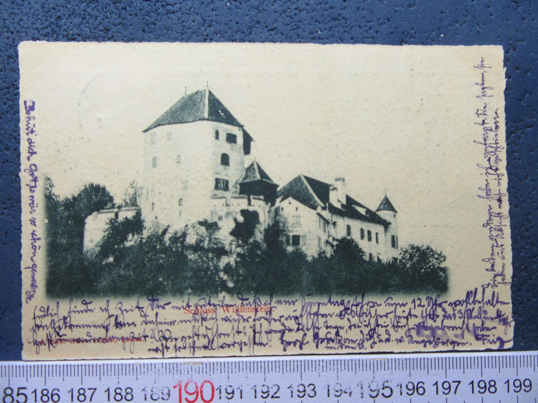 Cartoline postali: WILDENSTEIN SCHLOSS BUBENDORF BL AK 1906 – Usato da Ettingen venduto da Hausi4711