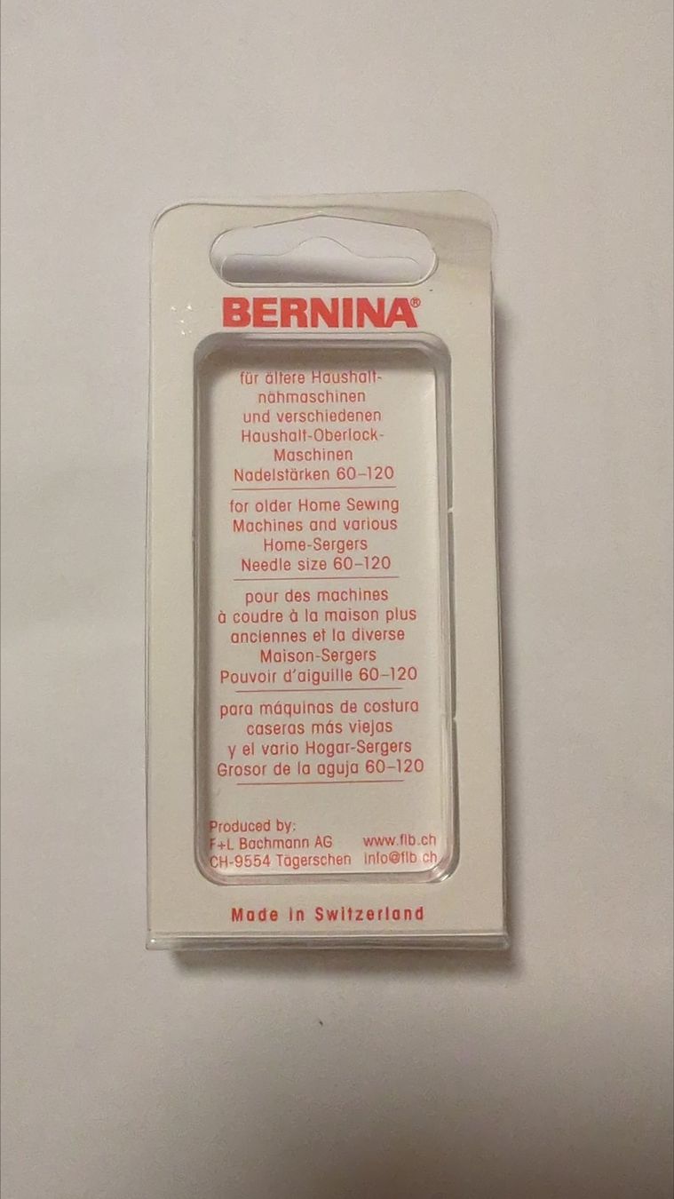 Ferri: Bernina Nähnadel 287 WH – Nuovo e nell'imballaggio originale da Gossau ZH venduto da sil_nhs5 1