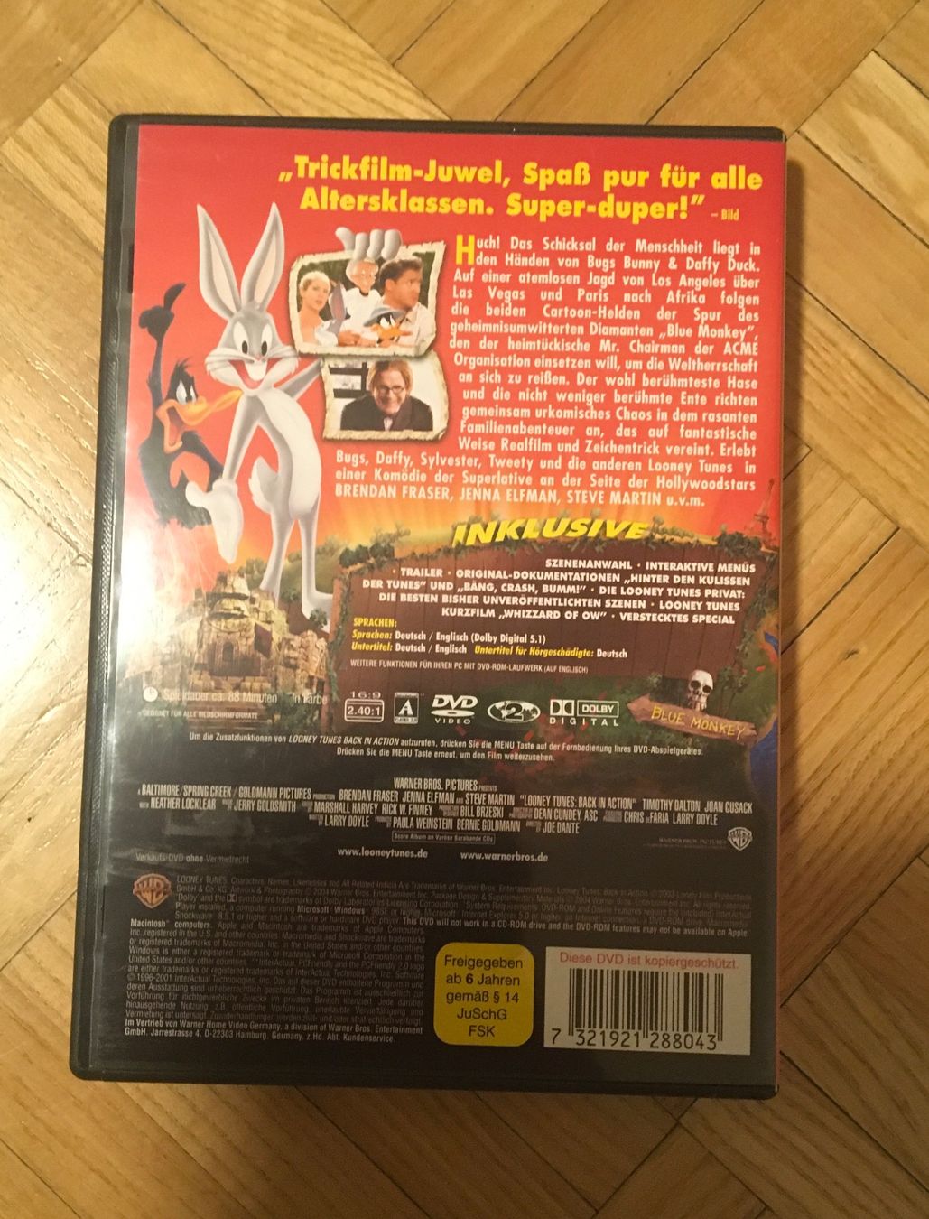Tutti i DVDs: Looney Tunes Back in Action – Usato da Urdorf venduto da mat_8hvl 1