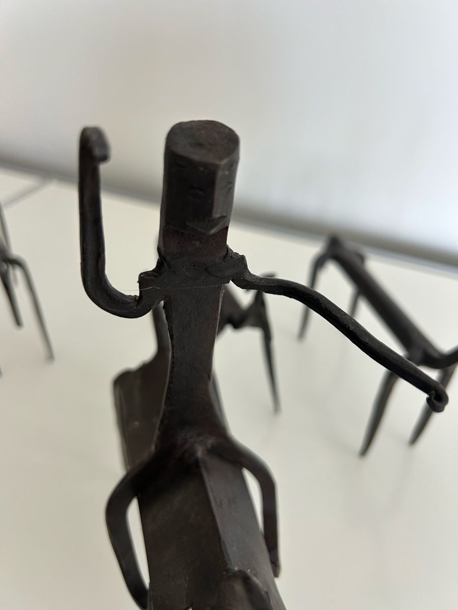 Statuette: Originelle Schmiedeeisen Figuren – Usato da Kreuzlingen venduto da Pix66 7