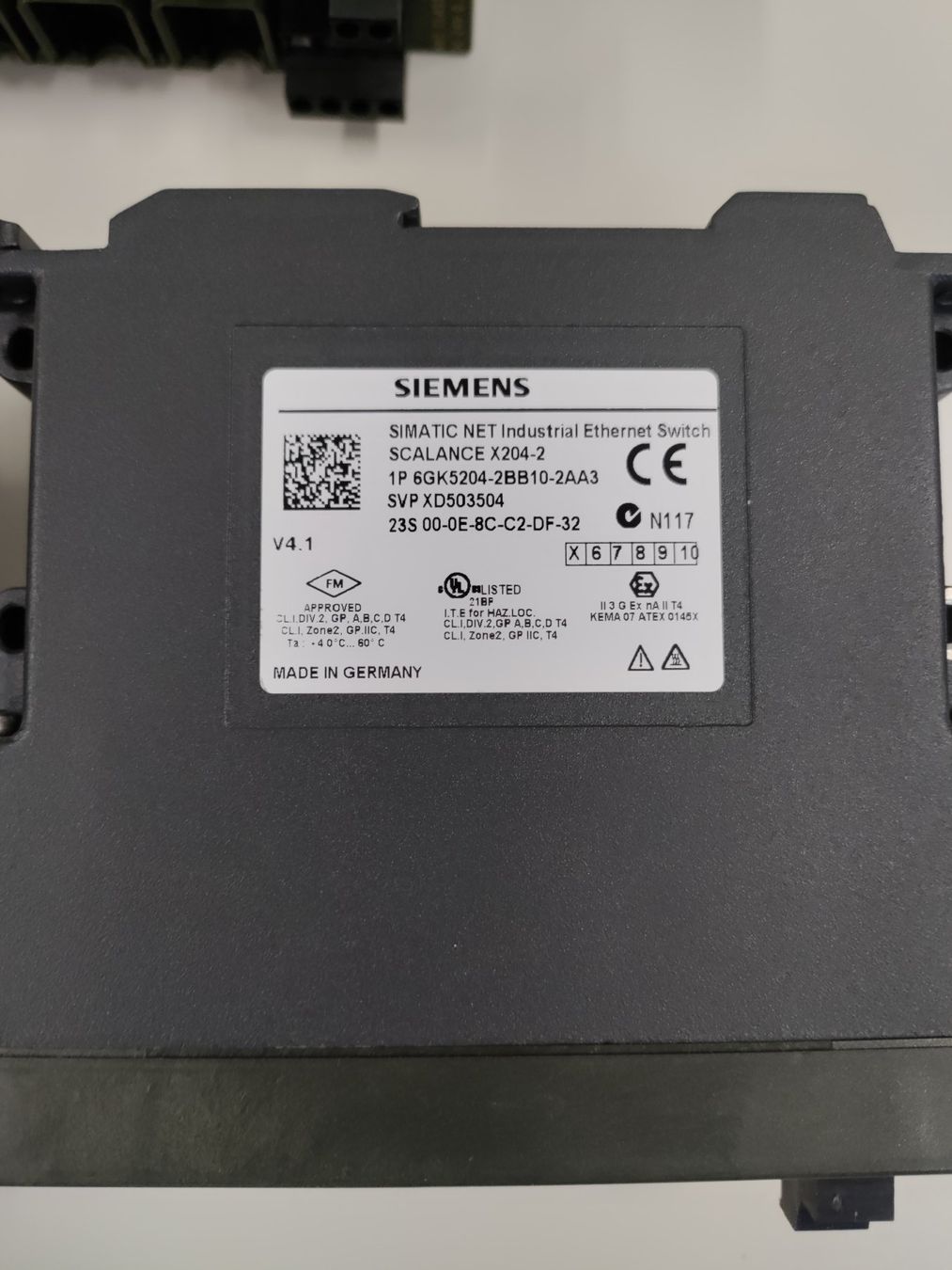 Siemens Elektronikbauteile: Siemens Scalance X204-2 Industrial Ethernet Switch Modul – Gebraucht aus Seewen SZ von Sauberwasser 8