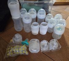 Babyflaschen Avent Set inkl. Zubeh. guter Zustand fast Neu