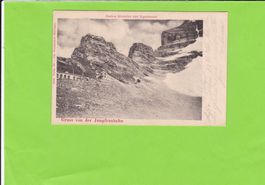 Gruss von der Jungfraubahn. Station Gletscher, Eigertunnel