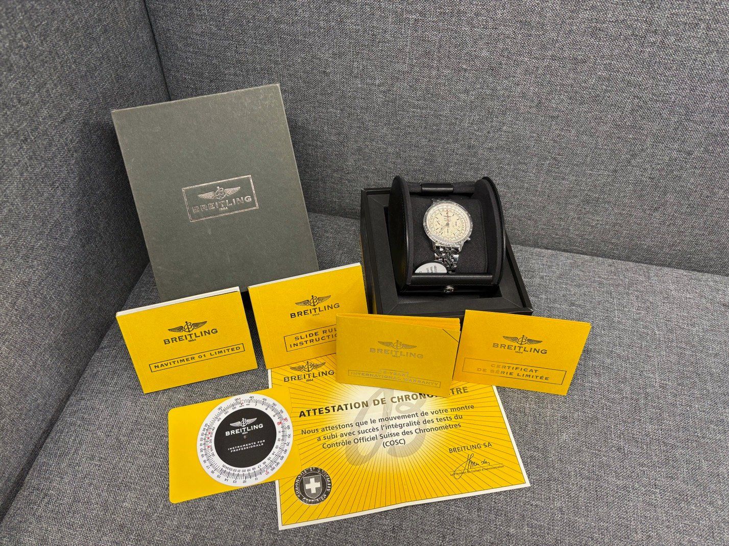 Breitling Orologi: Breitling Navitimer B01 Limited Edition 2000 Stk. Weltweit. – Usato da Grenchen venduto da chaga1234 7