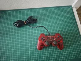 Sony PS2 DualShock 2 Controller - Translucent Red (Used) 🎮