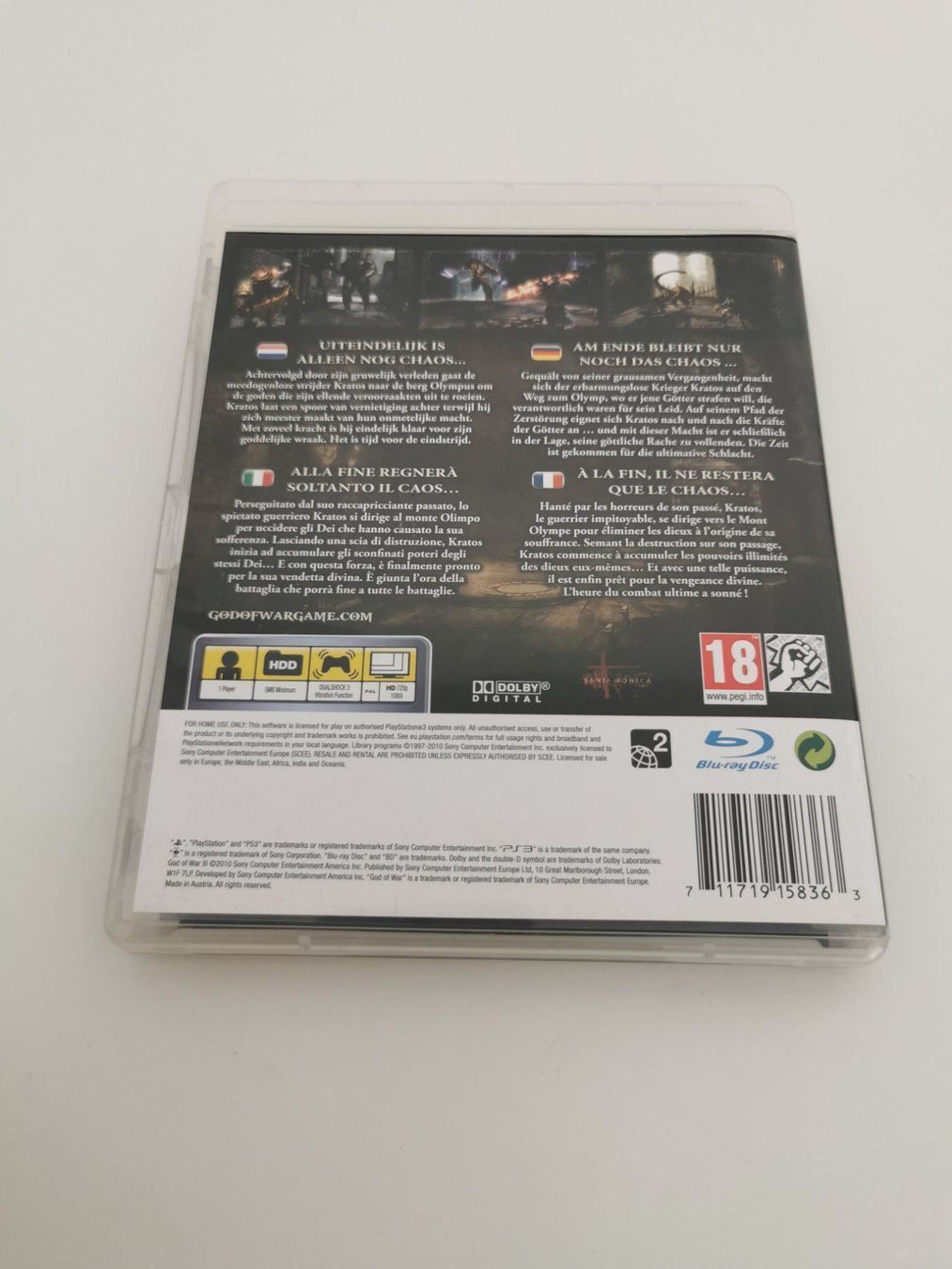 Giochi: Ps 3 - God of War 3 – Usato da Lenzburg venduto da eyworld 2