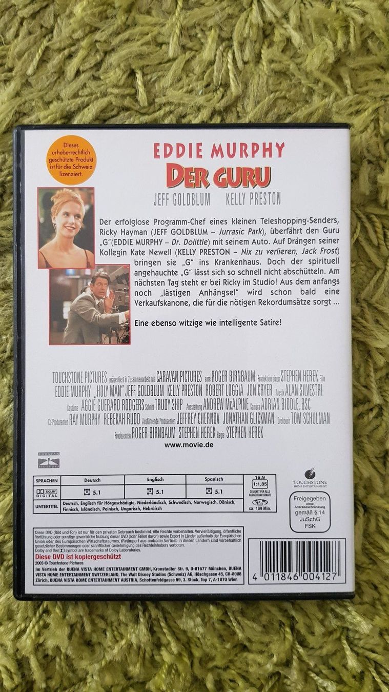 Tutti i DVDs: Der Guru – Usato da Dornach venduto da Letizia1987 1