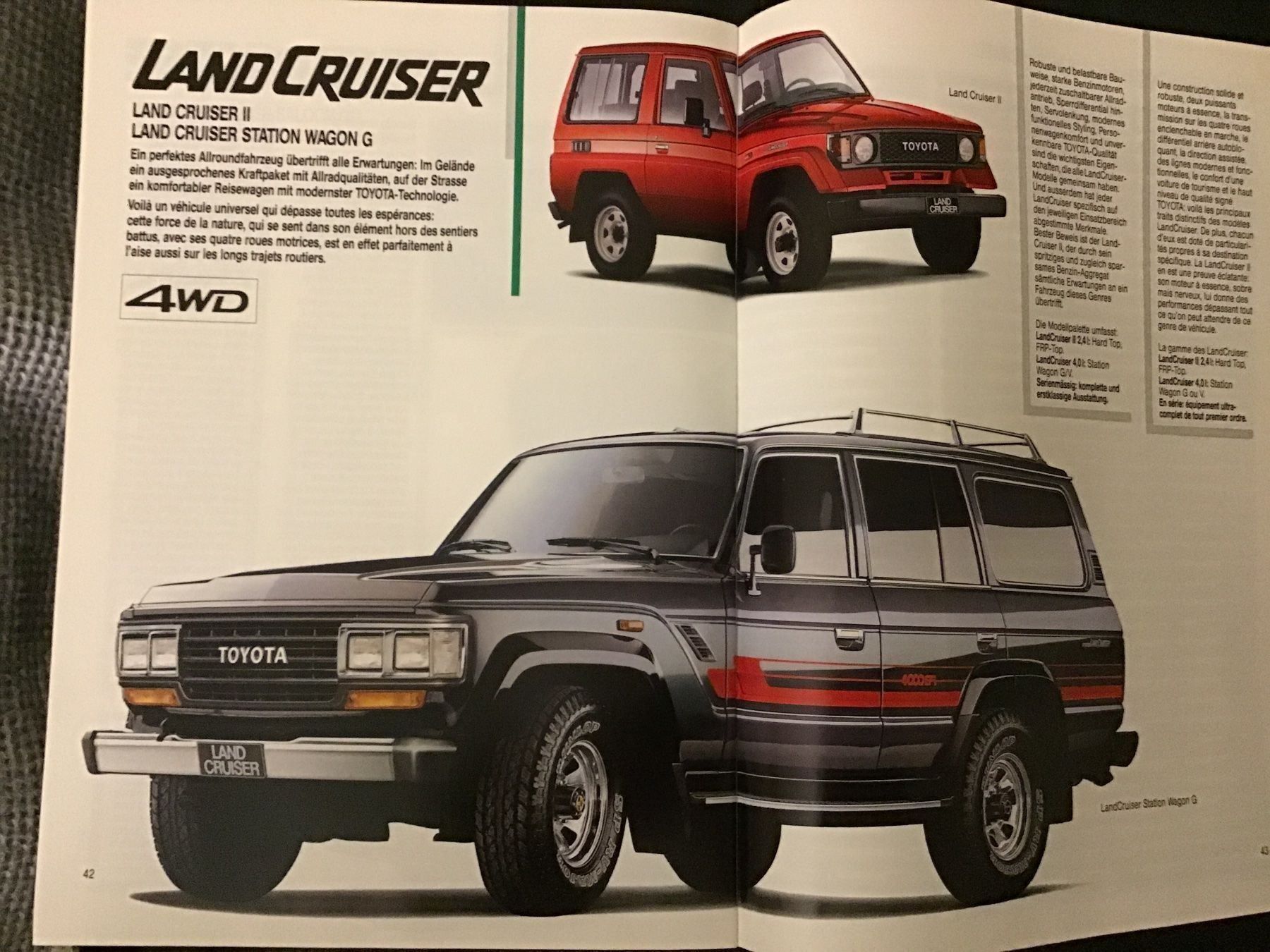 Toyota Dokumente: Toyota Programm Verkaufsprospekt 1989 – Gebraucht aus Scherzingen von Starseller62 8