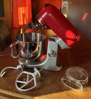 Küchenmaschine Kenwood kMix rot mit Zubehör UNBENUTZT