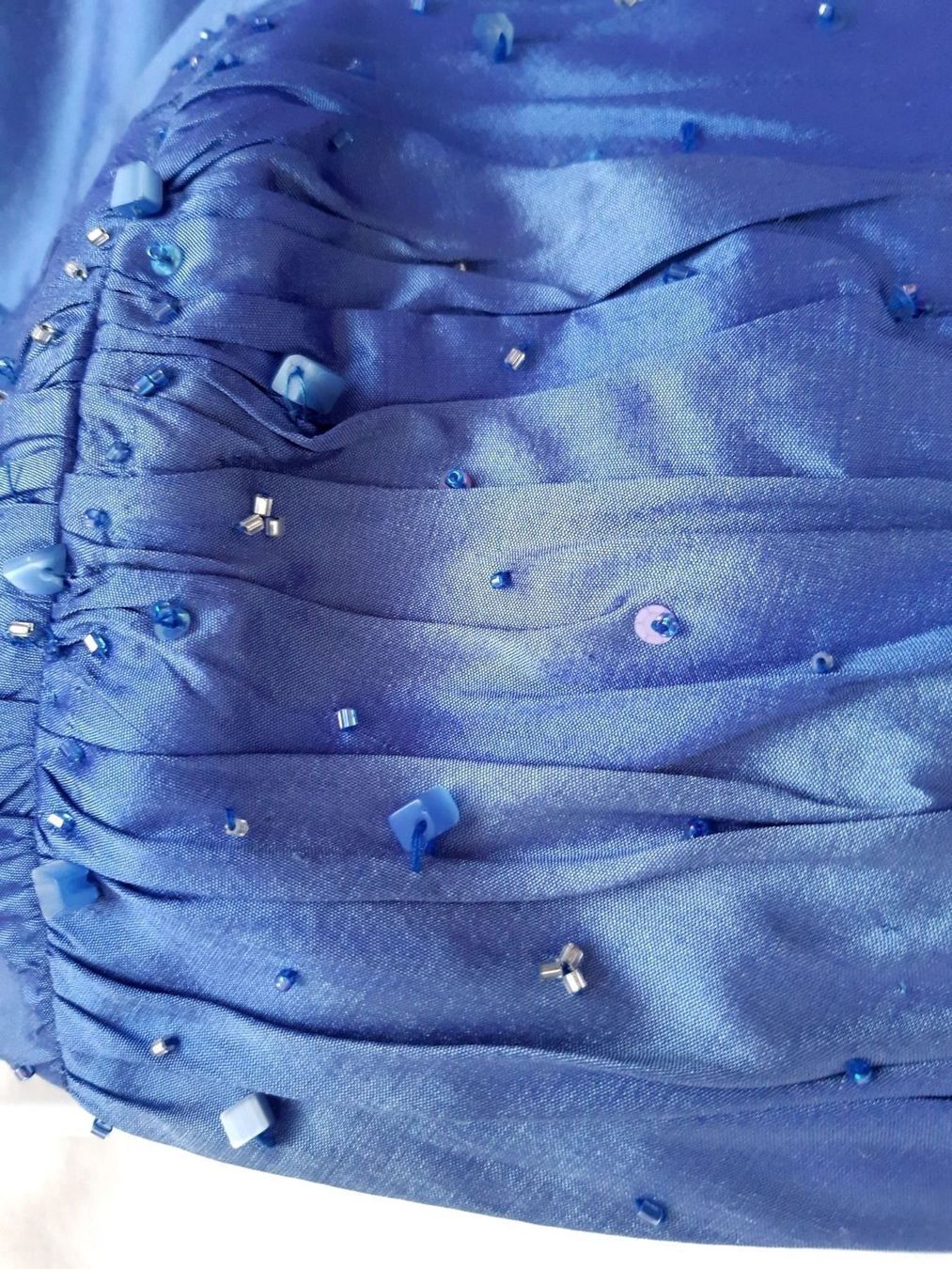Kleider: Abendkleid lang, trägerlos, Seide Grösse 40 – Gebraucht aus Meilen von Aesthetin 3