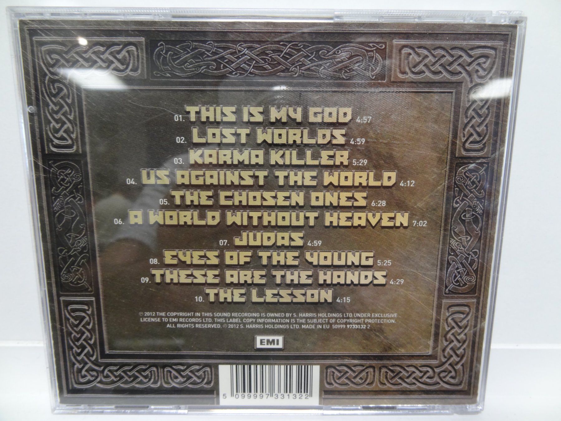 CDs: Steve Harris - British Lion CD, neuwertig – Gebraucht aus luzern von musicandart 1