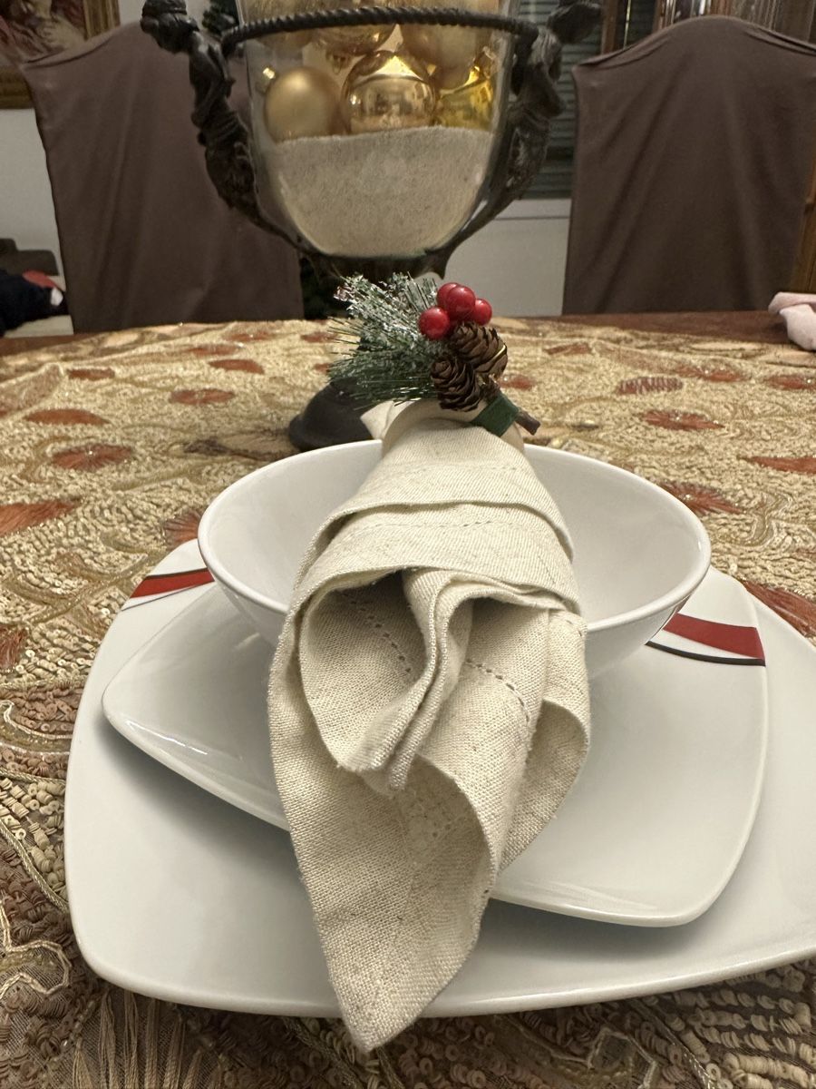 Tutte le decorazioni: Weihnachtliche Servierten-Ringe – Nuovo e nell'imballaggio originale da Glattpark-Opfikon venduto da Anahita-R 3