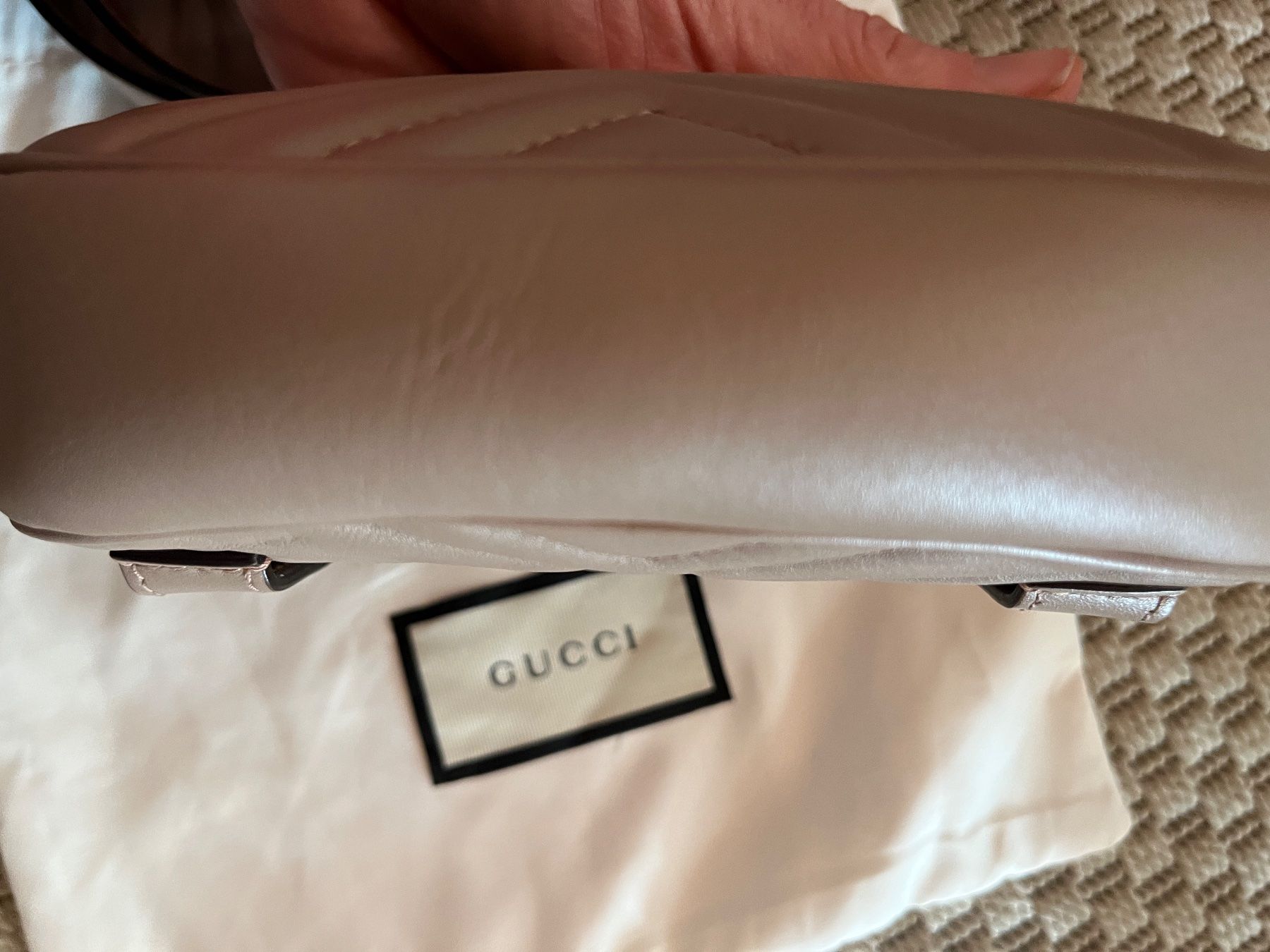 Gucci Borse da donna: Gucci Marmont Belt Bag Gr.75 – Usato da Wädenswil venduto da Iana32 5