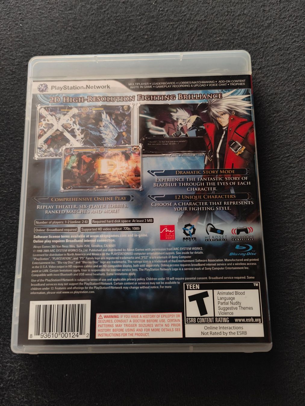 Giochi: Blazblue Calamity Trigger PS3 – Usato da Dietikon venduto da Migi_97D 3