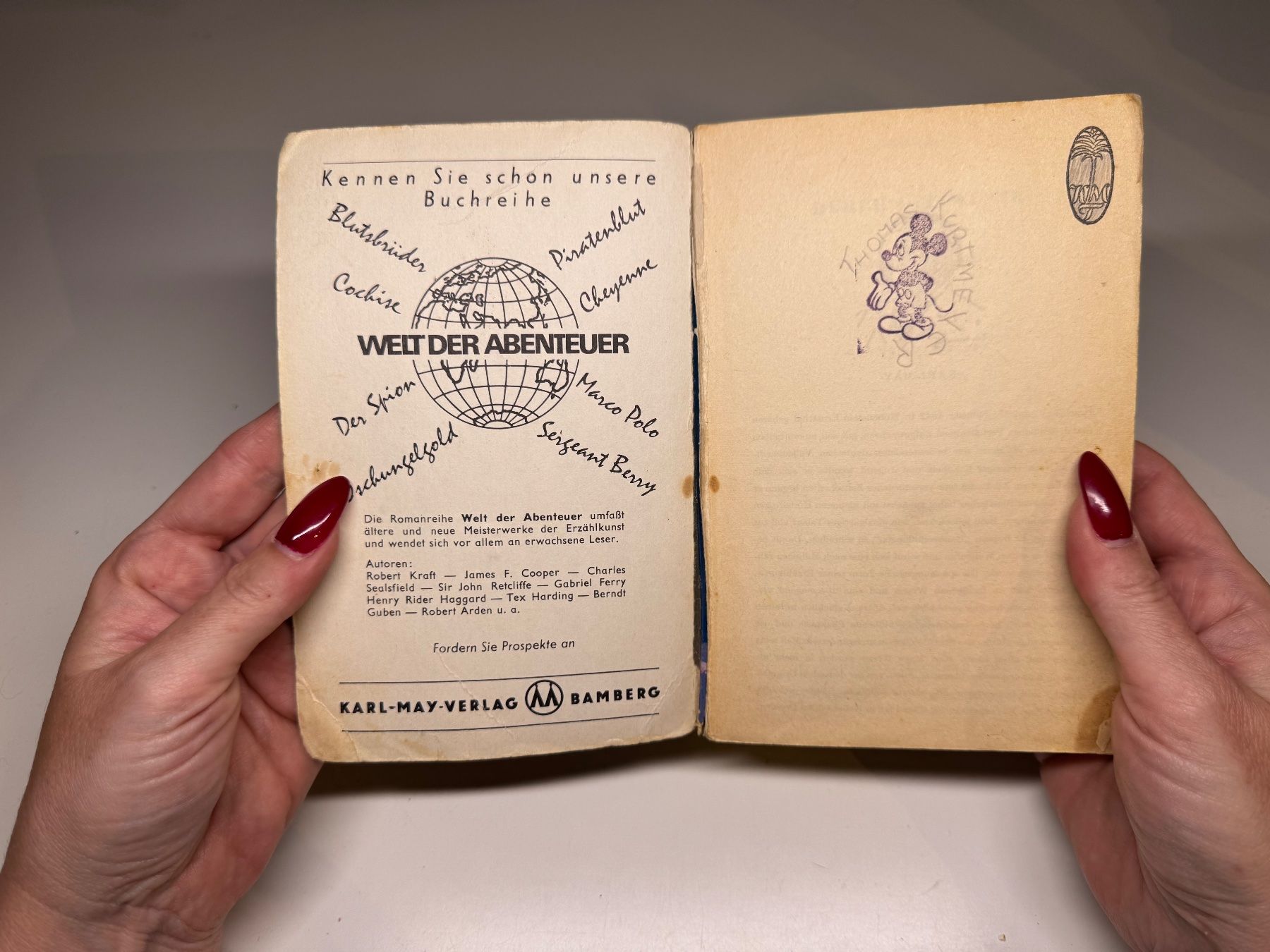 Libri: ROMAN: Karl May, Durch die Wüste – Usato da Grosswangen venduto da Kleine.Knoepfe 2