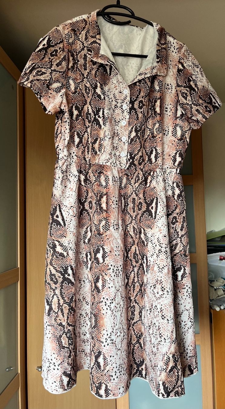 Vestiti: Robe d'été imprimé serpent, taille M, neuve – Nuovo e nell'imballaggio originale da Genève venduto da Libellule477 2