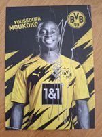Youssoufa Moukoko Autogrammkarte BVB Dortmund original