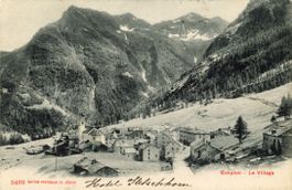 Simplon - Dorf, -Hospiz & -See  VS  -   5  diverse Karten