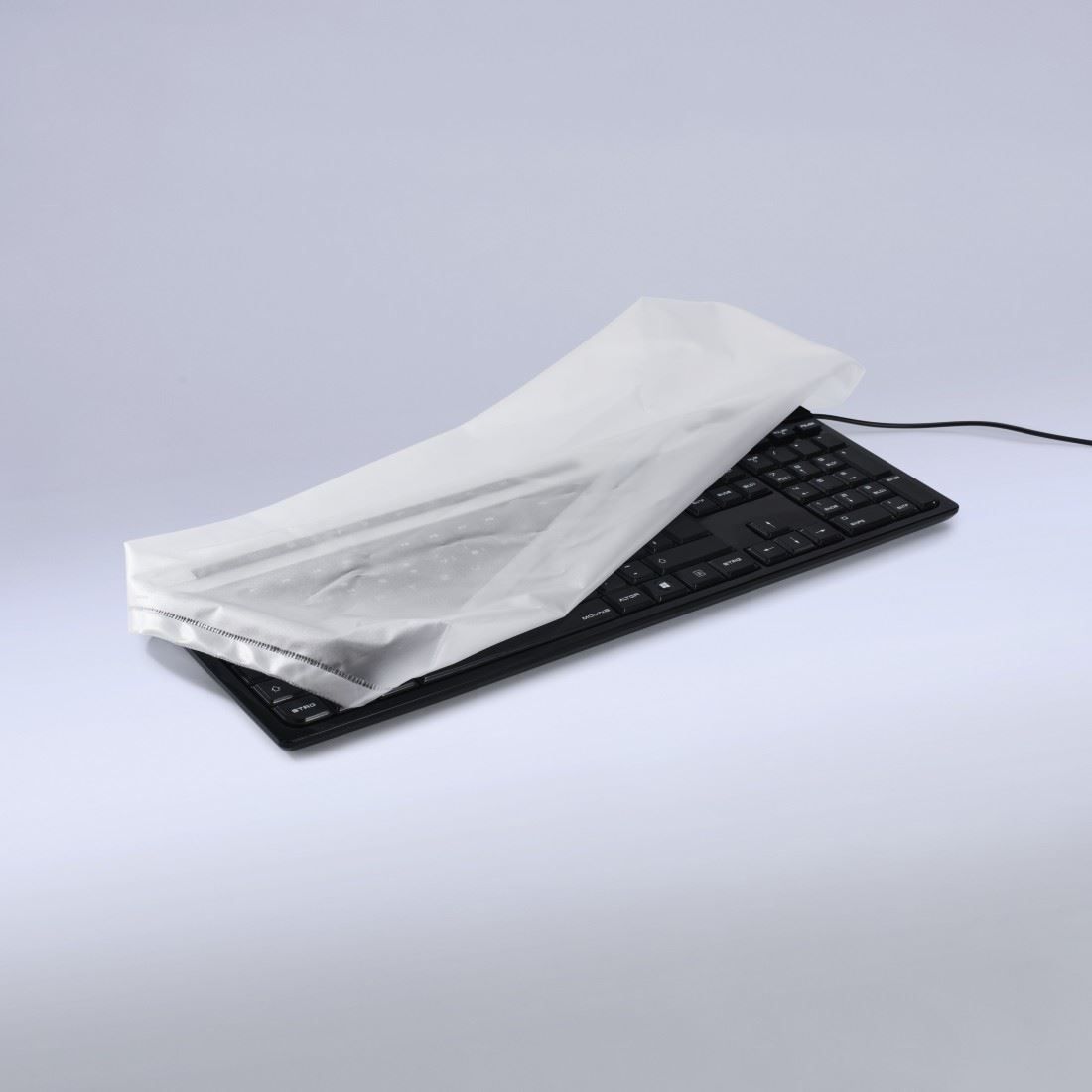 Tastiere: Tastatur-Staubschutz Haube, transparent – Nuovo e nell'imballaggio originale da St. Gallen venduto da cointec 1