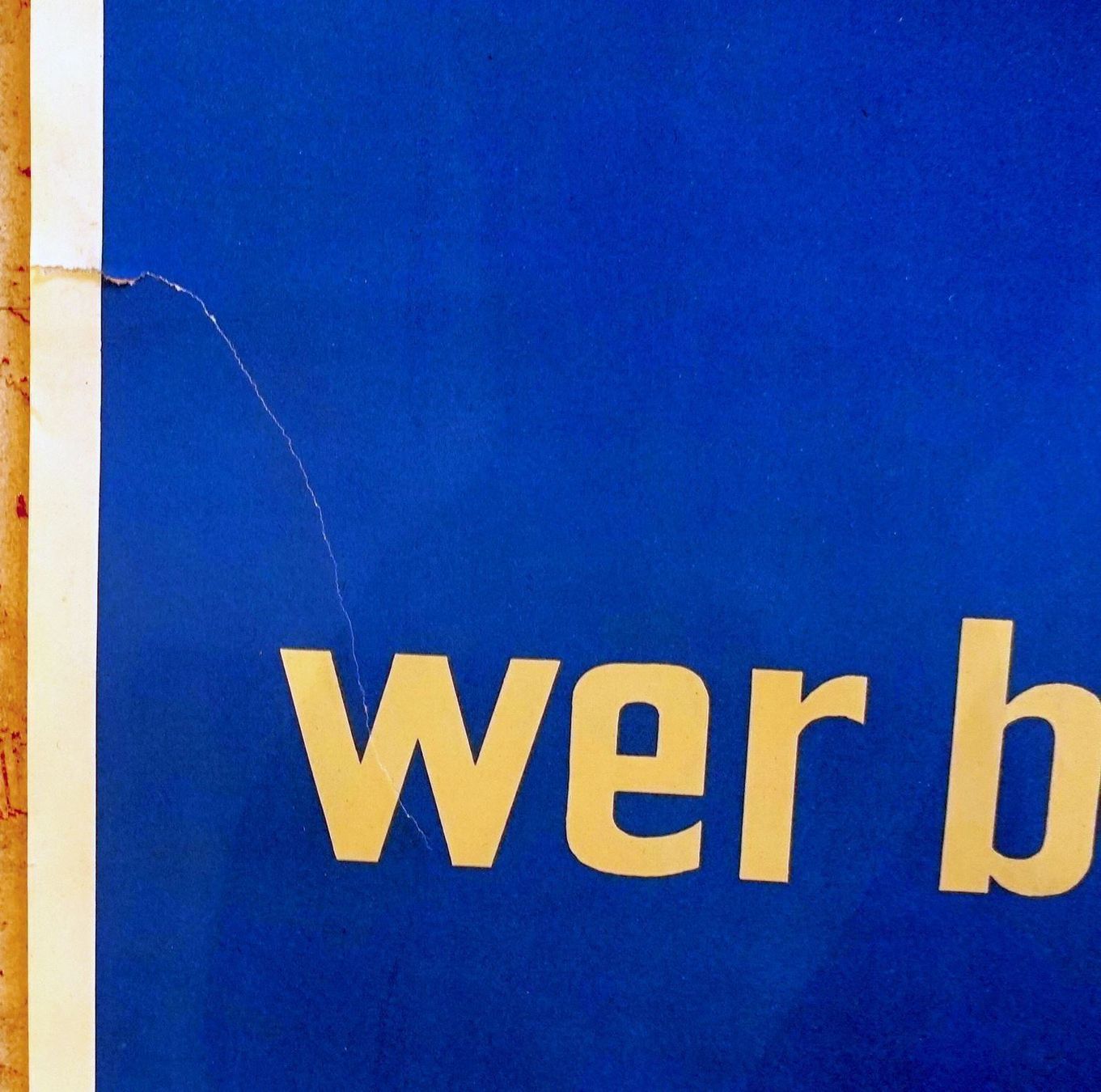 Poster & Bilder: Plakat 8x4 - ultra rar! – Gebraucht aus Gutenswil von Optico 3