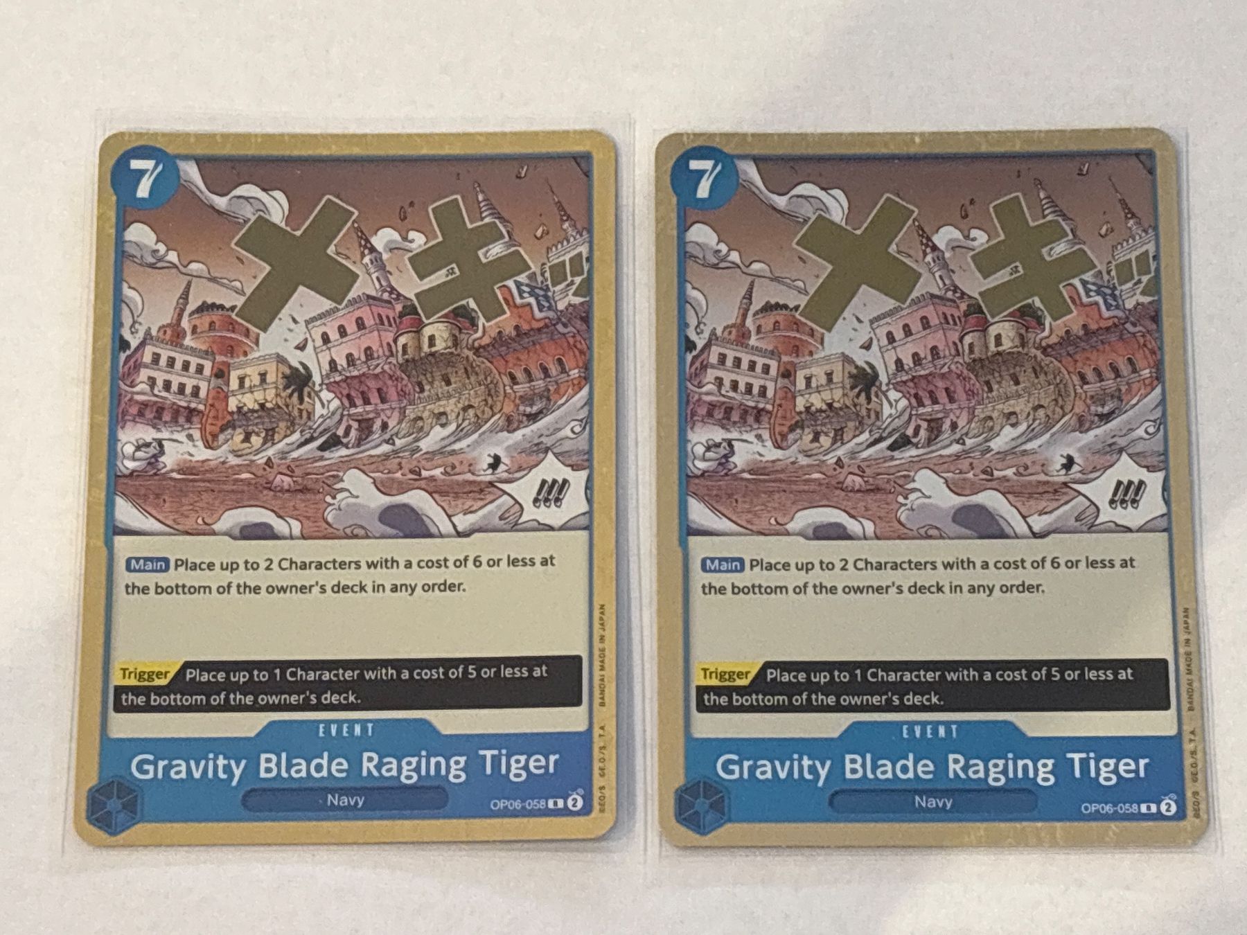 Bandai Cartes à collectionner: One Piece TCG CARDS OP06-058 ENG – Neuf (Voir description) à Schaffhausen par Brickorama0815